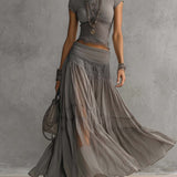 Elena - Maxi Suknja Set