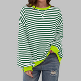 Lana – Ženska prugasta oversized bluza