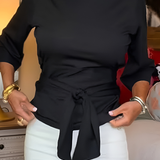 Lea – Elegantni ženski top s vezanjem