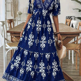 Eloria - Vintage boho maksi haljina
