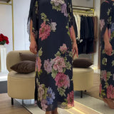 Ivana – Elegantna haljina s kratkim rukavima
