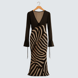 Zebra haljina