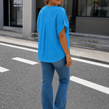 Valentina – Ženska boho bluza s umjetničkim uzorkom