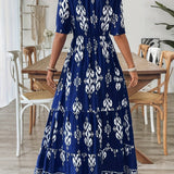 Eloria - Vintage boho maksi haljina
