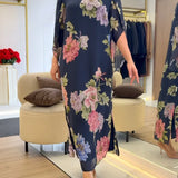 Ivana – Elegantna haljina s kratkim rukavima